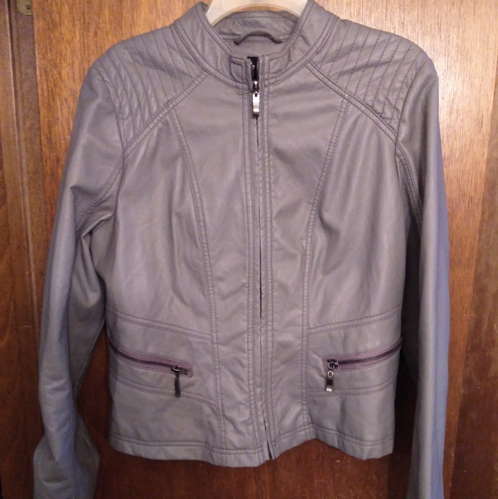 Leather jacket